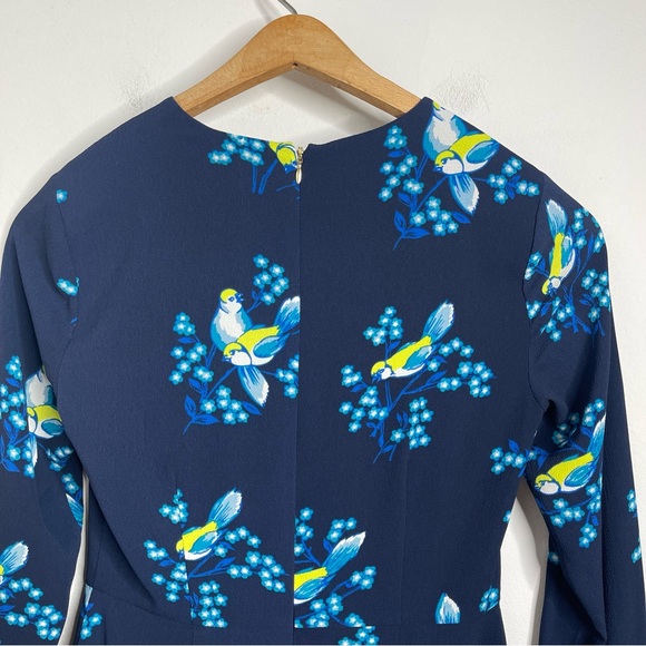 Draper James Blue Magnolia Mockingbird Bell Sleeve
Ruffle A-Line Dress Size 4 - Picture 11 of 16